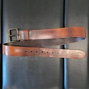 Leather Hollister belt size 32